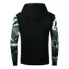 Felpe con cappuccio da uomo Camouflage Army Pullover con cappuccio Tute da uomo Felpa slim fit da uomo Taglia USA S-XXL