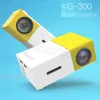 أرخص YG300 المحمولة الصمام العارض مسرح سينما pclaptop usb / sd / av / hdmi الإدخال البسيطة الجيب العارض مع حزمة البيع الشحن dhl 5 قطع