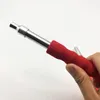 Cool Red Modèle Silicone Hookah Shisha Fumer Hose Poignée de pointe du porte-pension Portable Innovative Design Pipe luxueuse Decora9188849