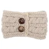 Nouveau mode femmes Crochet bandeau tricot fleur bandeau oreille plus chaud hiver bandeau # R48