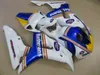 Kit de carénage en plastique ABS moulé par injection pour HONDA CBR1000RR 06 07 ensemble de carénages bleu blanc CBR1000RR 2006 2007 OT11