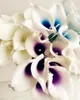 30 stks Callas Latex Calla Lily Kunstmatige Real Touch Lily Flower Callas for Bridal Bouquet Centerpieces Woondecoratie