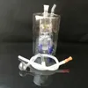 New hookah moinho de vento, por atacado de vidro bongs Pipes queimador de óleo de vidro tubulações de água plataformas petrolíferas fumadores frete grátis