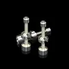 Wholesale- 1PC Wierook Globe DAB Oil Rig Dome Adapter Titanium Nail 10mm of 14mm of 18 mm Roken Metalen Pijp