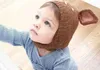 Neue Herbst Winter Nettes Kind Baby Cartoon Deer Ohren Hut Kinder Gestrickte Kappe Mädchen Jungen Warme Mützen Kind Babys Hüte m735855358