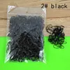 Toptan- 1000pcs Tiny TPU Bebek için Elastik Kauçuk Saç Bantları Yeniden doğmuş bebek çocuk kız