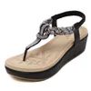 Sandali da donna Sandali con plateau open toe Moda Zeppe con tacco basso Abito casual da esterno Scarpe estive Sandali casual da donna