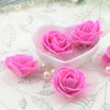 Großhandel-30 teile/los Seide Spitze Schaum Rose Handgemachte Künstliche Blume Für Hochzeit Auto Dekoration DIY Mariage Flores Rosa Blumen pflanzen1