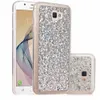 Gold Folia Ochronna Pokrywa Bling Stars Telefon komórkowy Skorupa do Samsung S8 Plus Silikonowa Proszek Proszek
