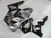 Kit carene in plastica ABS stampato ad iniezione per Honda CBR900RR 00 01 set carene nere argento CBR929RR 2000 2001 OT27