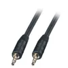 3.5mm 50CM Male to Male Audio Aux Plug 3-Ring Mini AV Cable 200pcs/lot