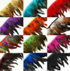 Decoration 1Yard/Piece 12 Colors for Selections Rooster Tail Wedding Bride Dresses Decoration Skirt Feathers Party Decorative Boas Strip