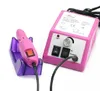 Professional Pink Electric Nail Drill Manicure Machine with Drill Bits 110v-240V(EU Plug) Easy to Use Free Shipping