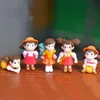 PVC Cute Anime Figurine Garden Decorations Cartoon Hayao Miyazaki Film Miniatures DIY Fairy Garden Terrarium Micro Landscape Decoration Kids Christmas Gift