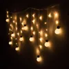 Vente en gros LEDs Globe Strings Starry Light pour les jardins, anniversaire de fête d'Halloween de Noël de mariage à la maison, batterie (blanc brillant)