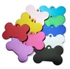 100 pcs / lot Mixed Colors Dog Tag Double Sides Bone shaped Personalized Dog ID Tags personalized Cat Pet ID Tags Name Phone No. BI n. o I086