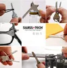 Nouveau 6 en 1 Utili-Key Mini Multitool porte-clés porte-clés couteau camping survie sauvetage outils de poche