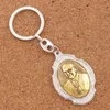 12Colors Pope Francis Bön för fred välsignad nyckelring 2 tum Medalj Keychain Travel Protection Katolicism K1742