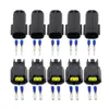 CNLW 5 Sets 2-poliger Denso 1.8 DJ70216Y-1.8-11/21 wasserdichter elektrischer Kabelstecker, Sauerstoff-Denso 1.8-Stecker, Automobil-Stecker