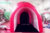 스포츠 운동 선수 입구에 대 한 거 대 한 rattler 풍선 축구 헬멧 터널