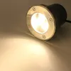 3X3W DC 12V Garten-LED-Untergrundlampen für den Außenbereich Landschaftslicht 9W Hochleistungs-LED-Lampe aus gehärtetem Glas IP67 wasserdicht