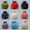 fillet Embroidery Fruit Small Cloth Pouch Satin Fabric Jewelry Gift Bag Drawstring Empty Candy Tea Packaging Spice Sachet Coin Poc8710416