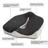 Comfort Memory Seat Cushion Coccyx Orthopedic Office Chair Car Seat Back Cushion Tailbone & Sciatica Pain Relief Back Support Cushions4972922