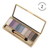 9 ألوان LAMEILA Maquiagem Eyeshadow Palette دايموند برايت مكياج ظلال العيون فلاش بريق المكياج مجموعة مع فرشاة 8 أنماط اللون