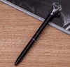 Kogels Rotary Large Diamond Metal Crystal Pen Ruby Sculpture Glass Oily Pen Paint Boor Ballpoint Pen