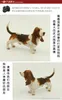 (Arts and Crafts Figurine - Standing Puppy Sculpture 6 inches Basset Hound Statue for Dog Lovers