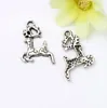 Noël Courir Elk Charmes 200PCS / LOT 15x21.5mm Pendentifs En Argent Antique Bijoux De Mode DIY Fit Bracelets Collier Boucles D'oreilles L784