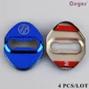 4pcs lot Car lock protector sticker Stainless Steel Car door lock cover For toyota GT86 corolla c-hr rav4 Car Styling Accessories270U