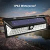 54 LED Solar Lights Waterproof Solar Lamps with 120 Degree Wide Angle Motion Sensor Solar Light with 3 Modes for Garden Path Patio Driveway
