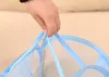 Foldable Mesh Laundry Basket Clothes Storage supplies Pop Up Washing Clothes Laundry Basket Bin Hamper Mesh Storage Bag SN2958