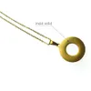 18K 18CT Geel Goud GP Dames heren Solide ketting ketting SIERADEN N205311K