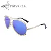 2021 Lunettes de soleil Femmes Mode Luxury Sun Lunettes Marque Designer rétro creux de métal creux PC lentille UV400 avec boîte