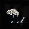 128mm fashion creative rhinestone watch Tv Table wine cabinet door handle silver glass crystal drawer cabinet knob s 5quot 97261552