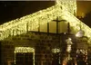 9M*1M 450 LEDS Holiday Lighting Strings Christmas Curtain Lights Garland Chandelier for Home Garden Bar Outdoor Decoration