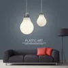 Big Bulb Light Simple Pendent Lamps Lights Pendant Dia 30cm Lamp Milk White Color E27