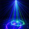 Mini 2 Len 12 GB Groen Blauw Patroon Projector Stage Apparatuur Licht 3W Blauw LED Mixing Effect DJ KTV Toon vakantie Laser Stage Lighting L12GB