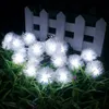 10m 60/100 lysdioder Snowball LED -lampor Xmas Festival Wedding Party Decoration LED Strip Fairy String