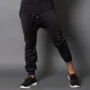 Atacado- Mens Tech Jogadores Skinny Calças Longas Sweatpants Casuais Calças Soltas para Masculino Tracksuit Engineers Corpo Pant