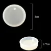 5 stks siliconen mal voor specimen ketting oorbellen haar ring klei, uv epoxy hars fondant taart decoratie gereedschap handwerk