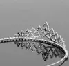 Couronnes de filles avec strass, bijoux de mariage, couvre-chef de mariée, spectacle de fête d'anniversaire, spectacle, diadèmes en cristal, accessoires de mariage # BW-T019