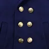 2017 New Children Winter Fashion Coat Baby Girls College wind Coat Double Row Button Warm Coat Babt Jacket INS Kids Clothing