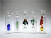 Multicolor glass hoses send accessories , Water pipes glass bongs hooakahs two functions for oil rigs glass bongs