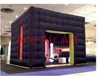 Автоматическая черная надувная фотобудка корпуса надувная салона для аренды