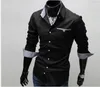 2022 men's fashion solid color shirt Autumn Spring male long-sleeved Casual Shirts turn down collar slim fit 3 color