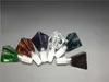 6color coloré Fabricant 14.4mm grand cône joint bols de diamants bong 14mm mâle verre fumée tabac bol pour pipe à eau livraison gratuite