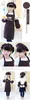 Hot sale 10 colors free delivery children's apron pocket craft cooking baking art painting children's kitchen dining bib pocket JD001